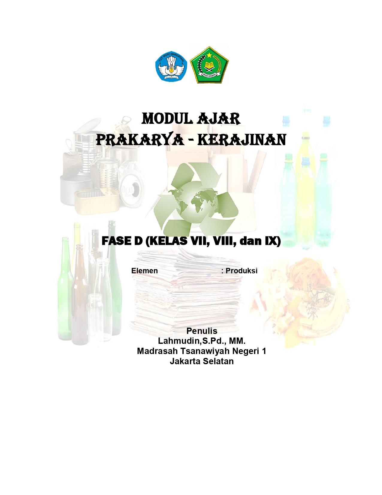 Modul Ajar Prakarya-Kerajinan